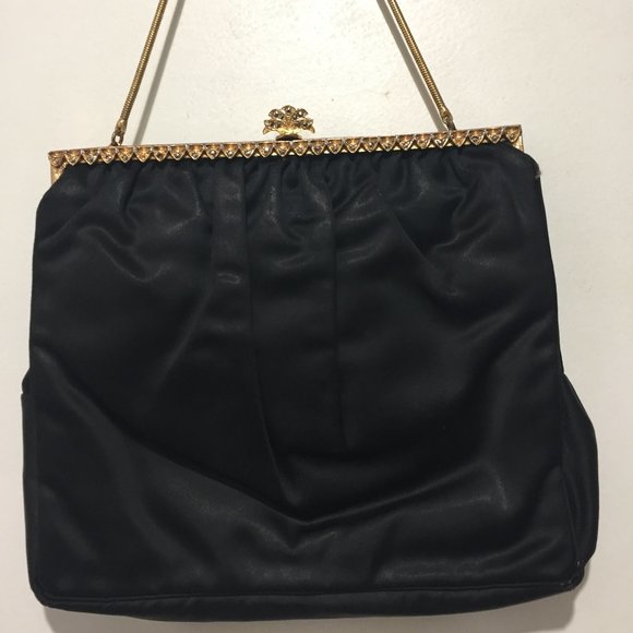 VINTAGE MINI BLACK PURSES - Picture 1 of 7